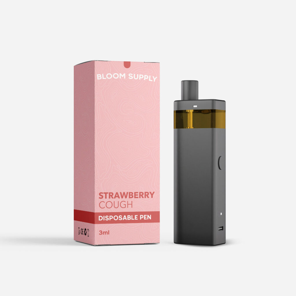 Strawberry Cough Disposable Vape Bloom Supply