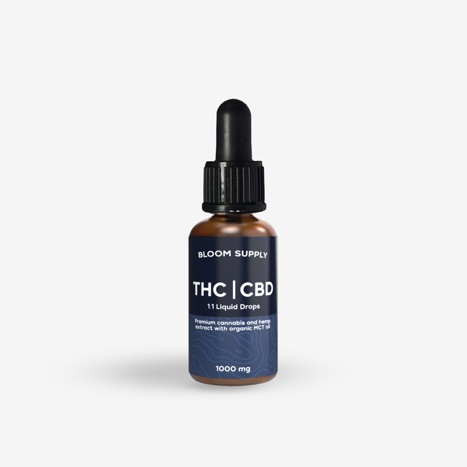 Full Spectrum THC | CBD - 1:1 Tincture Oil - Bloom Supply